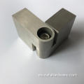 Conector de tubería rectangular de acero inoxidable ajustable